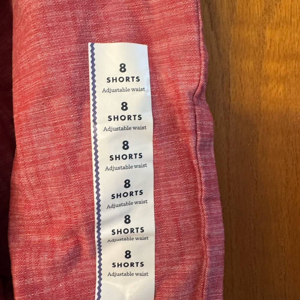 Cat & Jack Red Flat Front Boys Shorts - Picture 5 of 5